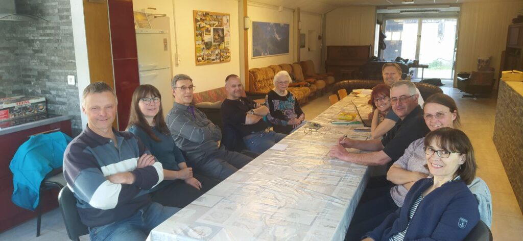 préparation cousinade au Rehhof